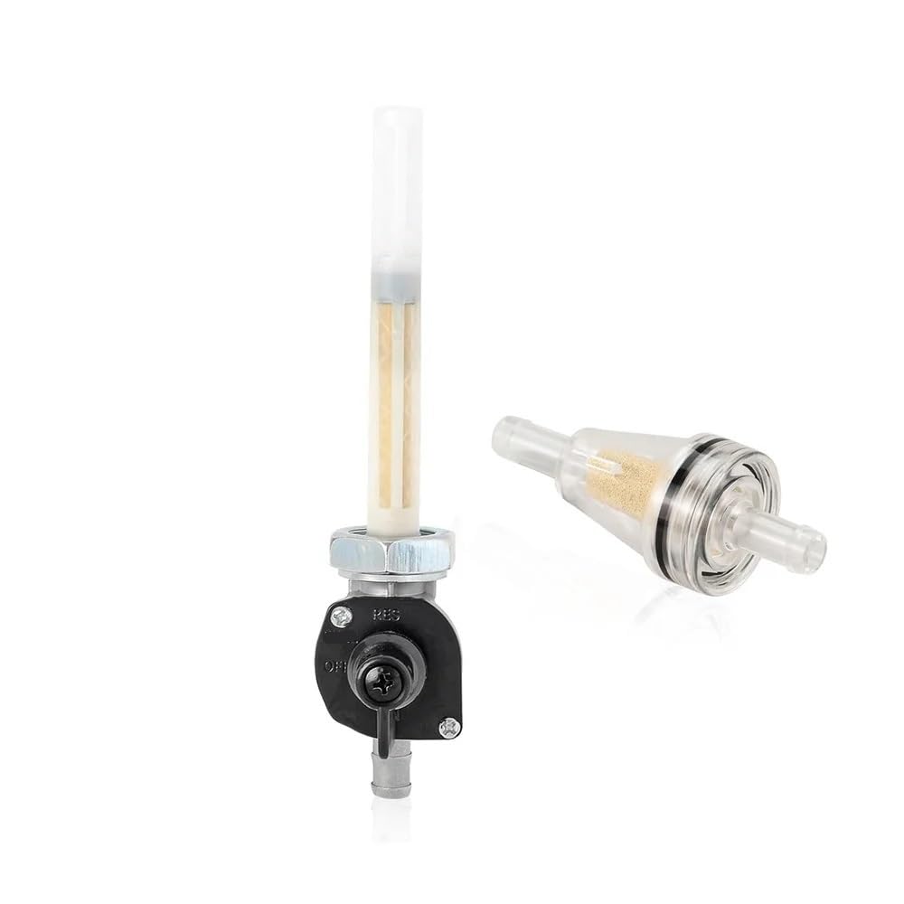 Línea de Aceite Válvula de Gas Llave de Purga Línea de Aceite Filtro Apto for Hon 1100 S Ace 1100 Aero 1100 Sabre 1100 SPI 1100 VT1100 C C1 C2 C3 1995-2007