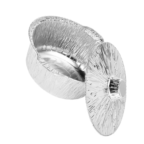 YARNOW Olla de Aluminio para Barbacoa y Camping Tapa, Capacidad 3600 Ml, Diseño Práctico y Estructura Reforzada para Cocinar al Aire Libre