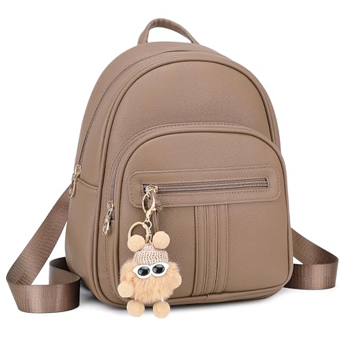 Mochila Mini Feminina BAGOK - Compacta e Estilosa, Ideal para Uso Diário, Trabalho e Lazer, Perfeita como Presente de Feriado