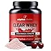 Produktbild Clear Whey Isolate Pulver KIRSCHE - 600g Whey Protein Pulver mit fruchtigem Geschmack - Intra + Post Workout - erfrischende Alternative zu Whey Protein & Protein Isolat - hoher Proteingehalt