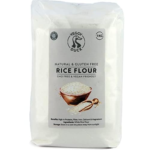 Veggy Duck - Reismehl (1Kg) - Glutenfrei | Gentechnikfrei | Vegan