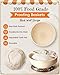 RYMTOX Complete Sourdough Starter Kit | Easy to Clean & Use for Beginners & Bakers | Natural Rattan Proofing Basket with Full Accessories | Sourdough Bread Baking Supplies for Bakers Women Wife