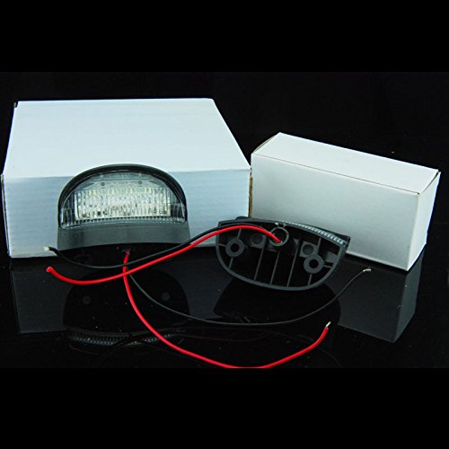 Rograparts LED License Plate and Emergency Light Pair #TOP1