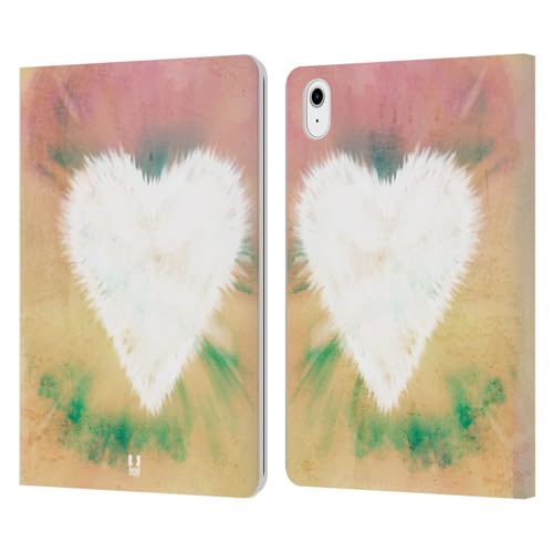 Funda de cuero tipo libro iPad Air 2020 2022 Head Case Designs Corazón