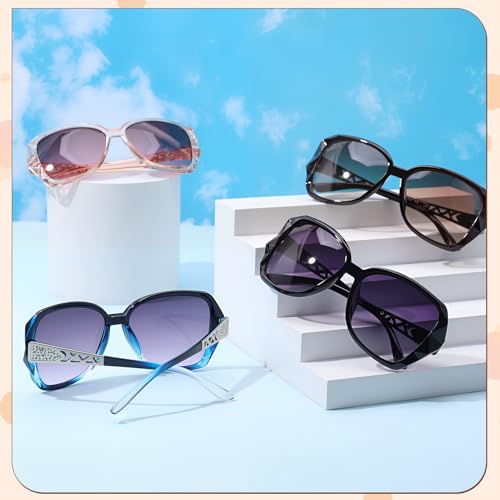 Image of Women Oversized Sunglasses UV400 Protection Lens Sun Glasses