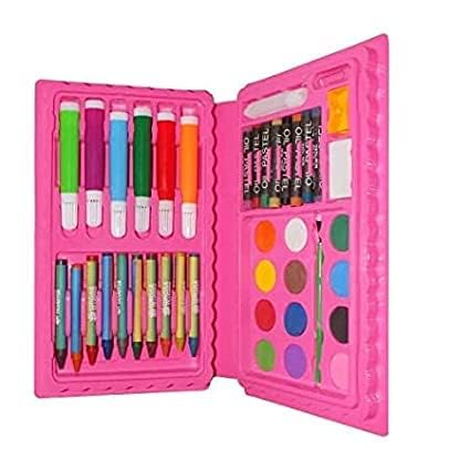 Image of Bluebell 42 Pcs Drawing Set for Kids| Art Set Box | Pencil Crayons Colors Water Color Sketch Pens Set for Kids