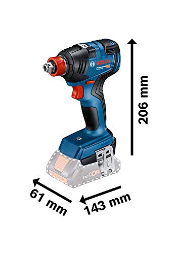 Bosch Professional 18V System Akkuschrauber-Set GDX 18V-200 & GSB 18V-55 (ohne Akku, in L-BOXX) – Bild 4