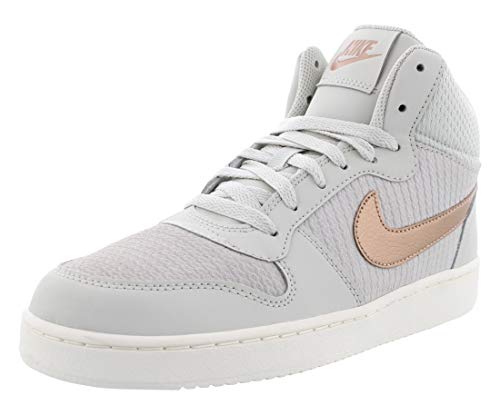 Nike Scarpe da Basket da Donna W Court Borough Mid Prem, Corda in Bronzo Rosso Mtlc Beige Chiaro, 38 EU