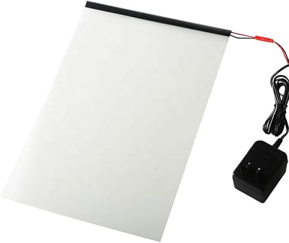 HOHOFILM Self Adhesive White PNLC Smart Film 8x12in Sample Size with Power Plug Glass Film