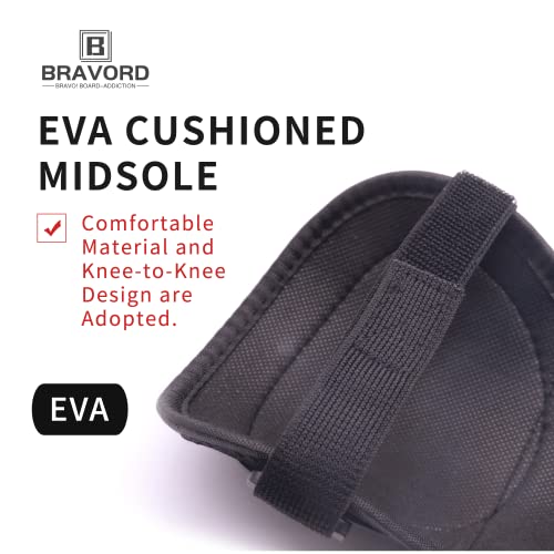 Bravord Powersports Knee Shin Guards /Elbow Guards For Adults, Elbow And Knee Pads With Adjustable Strap For Motorcycle Dirt Bike Mountain Bike(Elbow&Knee Shin Guards(4Pcs)) #TOP5