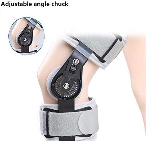 Rodillera Artritis Mujer menisco y ligamento Soporte de fijación de la articulación de la Rodilla, rehabilitación de la Rodilla Ajustable rehabilitación de la Rodilla ortesis Soporte de estabilizador