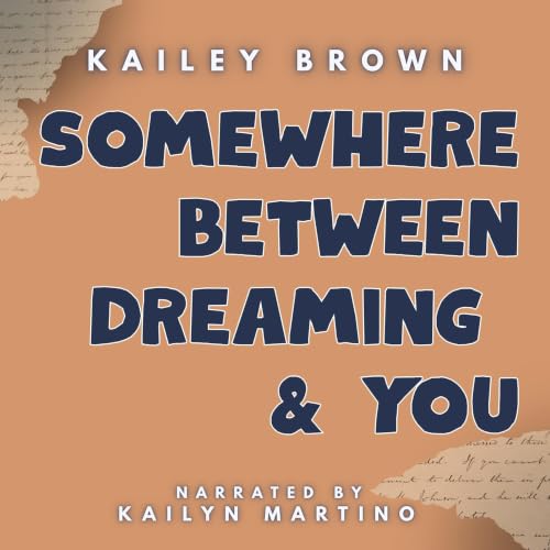Diseño de la portada del título Somewhere Between Dreaming & You