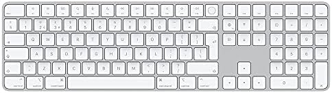 Apple Magic Keyboard with Touch ID and Numeric Keypad (for Mac computers silicon) - British English - Silver