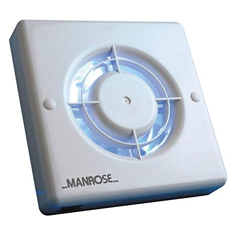 Manrose 4-inch Timer Bathroom Extraction Fan Cover