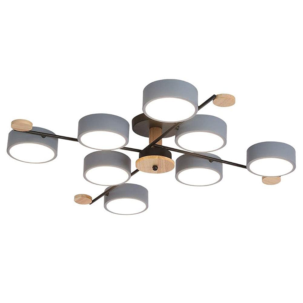 LYMSXAZOU Art Chandelier,Ceiling Light Flush Mount Molecular Bedroom Ceiling Lamp Decorative Fixture Hall Lights Study,Green,6 (Green. 6 Lights) Household faucets