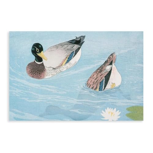 Toile décorative rétro style rustique japonais haut de gamme