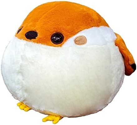 Amazon Co Jp すずめ人形 かわいい丸いスズメぬいぐるみかわいいぬいぐるみ柔らかい動物の鳥の枕子供女の子の誕生日プレゼントぬいぐるみマスコット 25cm ブラウン おもちゃ