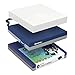 Dynarex EverSoft Foam Cushion, High Density Foam Wheelchair Cushion Provides Comfort, Relieve Painful Pressure Sores, 300 lb Weight Capacity, Blue/Grey, 16â€ x 16â€ x 3â€ 1 Ever-Soft Foam Cushion