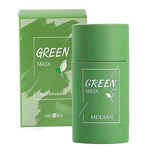 1PCS Green Tea Stick Mask,Purifying Clay Mask,Oil Control Face Mask,Deep Clean Poresfor All Skin Types Men Women