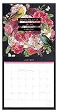 2025 For Mums Everywhere Funny Quotes and Floral Design Square Wall Calendar - Image 3