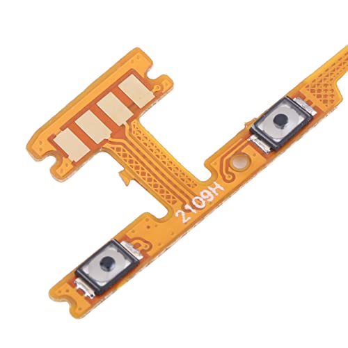 HONGYAN Cell Phone Replacement Parts Power Button & Volume Button Flex Cable for Xiaomi Redmi Note 10 5G Telephone Accessories