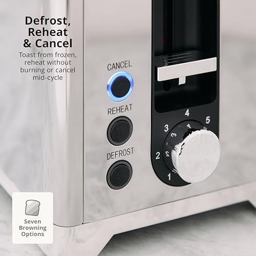 Swan ST19031BLK Solace 2 Slice Toaster, Premium High Gloss Finish