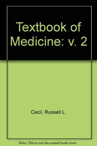 Textbook of Medicine: v. 2 0721618502 Book Cover