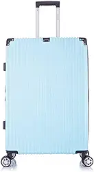 Mala de Viagem Dublin Rígida 360° Santino Preta G - AMZV204G (Azul Claro)