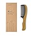 Produktbild EQLEF® Pocket Kamm handmade Premium Quality Natürliche Sandelholz und Horn Comb  Ebony Kamm