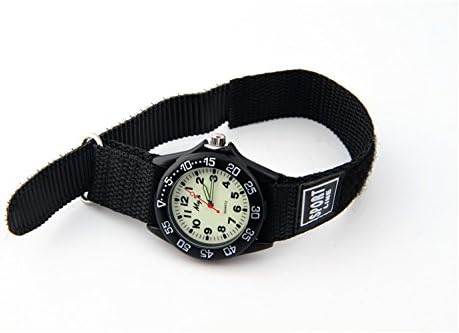 Jewtme Kids Children Nylon Strap Luminous Watches Outdoor Sports Analog Display Watch for Boys Girls — 사진 3