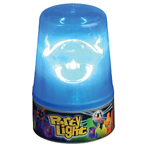 Rotating Blue Flashing Beacon Party Lamp DJ Strobe Light