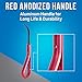 Jonard JIC-287 Cable Lacing Needle with Red Anodized Aluminum Handle, 5-3/4