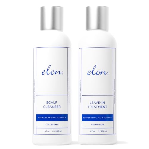 Elon Scalp Care Bundle: Scalp Cleanser & Leave in Treatment