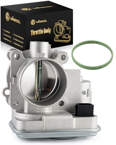 VANBOL Electronic Throttle Body Compatible with 2007-2017 Dodge Avenger Caliber Journey, Chrysler 200 Sebring, Jeep Compass Patriot L4 2.4L 2.0L 1.8L Replace 4891735AC 4891735AD