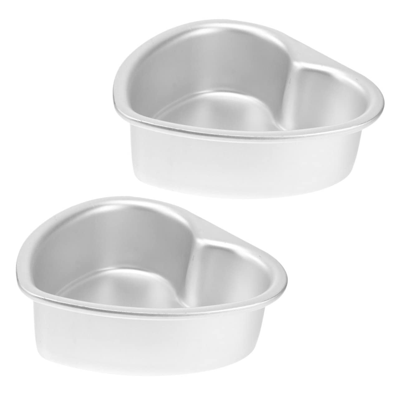 MAGICLULU 8stücke Herzförmige Kuchenformen Wiederverwendbare Backformen Aus Tiefe Herzbackformen Käsekuchen Und Torten Backzubehör Für Besondere Anlässe