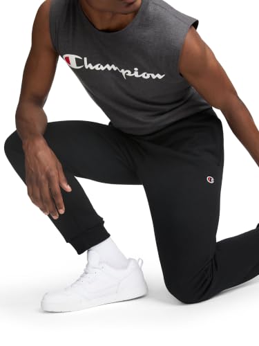 Champion Men's Fleece Joggers Sweatpants, Standard Fit, Midweight Fleece, Available in Regular and Big & Tall
