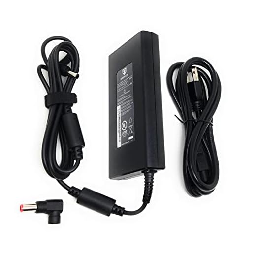 19.5V 9.23A 180W AC Adapter Charger for MSI Gaming Laptop GS43VR, GS63, GS63VR, GS65-Stealth-THIN-050, GS73VR, WS63VR WS63 w/GTX 1060, 1070 Max-Q, Quadro P4000 P3000 Compatible ADP-180MB K, A17-180P4A