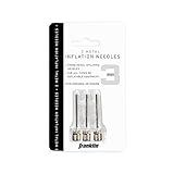 Franklin Sports 3 Pack of Inflation Needles silver