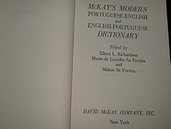 Hardcover McKay's Modern Dictionary Portuguese-English, English-Portuguese Book