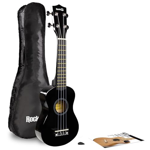 rockjam soprano ukelele with gig bag