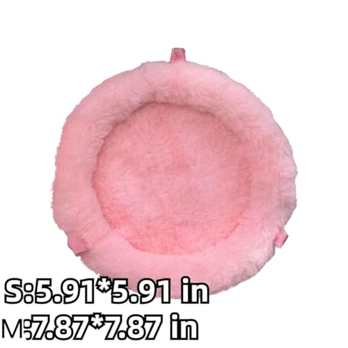 Brinquedo de cama para pendurar ninho macio de pássaro, periquito, periquito, calopsita, periquito,