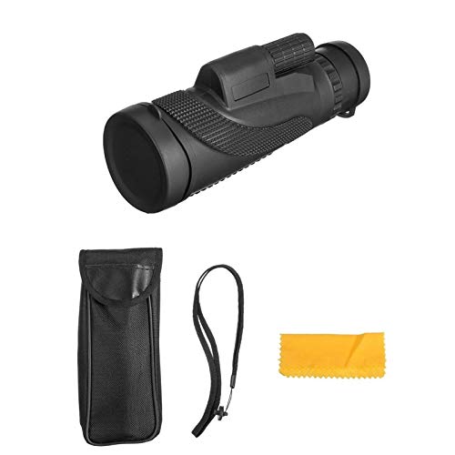 Monocular portátil Monocular 40x60 Potentes binoculares Zoom Gran telescopio de Mano Militar Profesional para Adultos Observación de Aves Viajes al Aire Libre, Turismo
