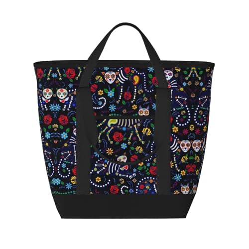 Sac fourre-tout isotherme pour pique-nique et travail au motif étoiles élégant
