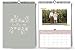 Produktbild Fotokalender 2025 zum selber gestalten I Bastelkalender in Format A4 I Hochwertiger Kalender 2025 zum Selbstgestalten I Foto Bilder einkleben