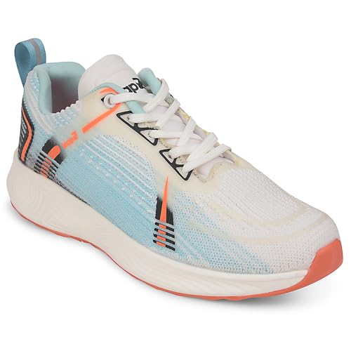 Image of Liberty Leap7x Stella Sports Lacing Running Shoes for Women with EVA Sole | Suitable for Walking, Gym and Jogging | Comfortable Outsole | Lightweight Durable and Cushioned Footbed
