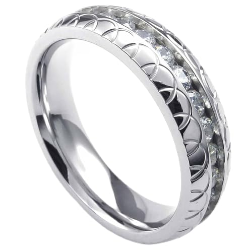 Anneau vintage gothique orné d'un zircon cubique, le cadeau idéal pour passionné de moto