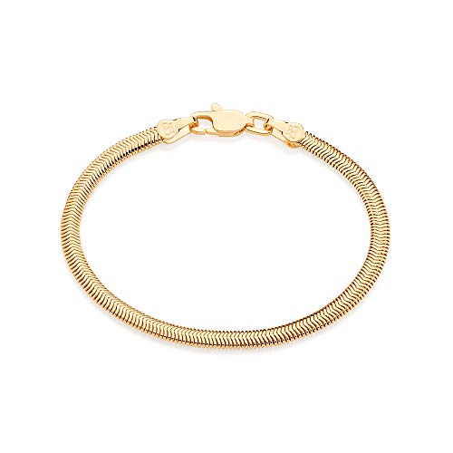 Pulseira folheada a ouro - tam.18 5515881800