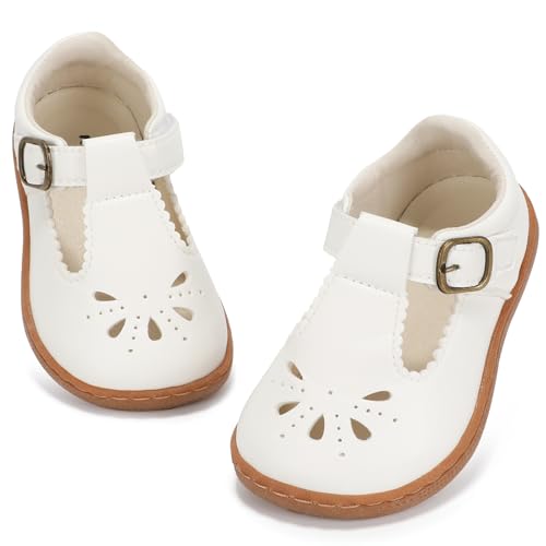 noorkiz School Shoes for Girls Toddler Mary Jane Comfortable Dress Shoe Cute Non-Slip Ballet Flats...