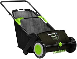 Earthwise LSW70021 21-Inch Leaf & Grass Push Lawn Sweeper, Width