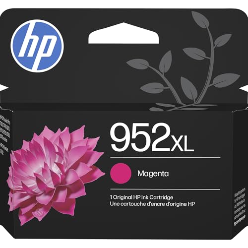 HP 952XL Magenta High-Yield Ink Cartridge | Works OfficeJet 8702, OfficeJet Pro 7720, 7740, 8210, 8710, 8720, 8730, 8740 Series | Eligible for Instant Ink | L0S64AN
